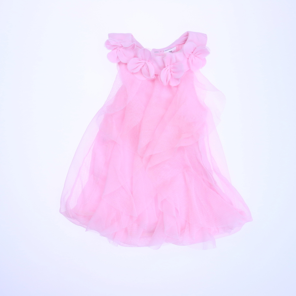 Unknown Brand Girls Pink Dress size: 18 Months